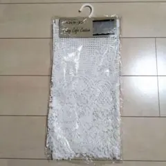 ファンシーカフェカーテン ホワイト