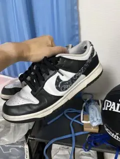Nike Dunk Low バンダナ柄 ブラック/ホワイト