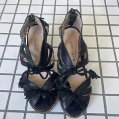 JILL STUART ブラックヒール パンプス