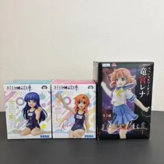 ひぐらしのなく頃に 竜宮レナ 古手梨花 フィギュア　3種セットのサムネイル
