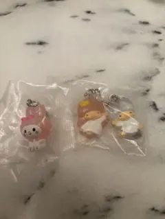マイメロゆるっとめじるしアクセサリー＆キキララドロップアクセサリー　２個セット
