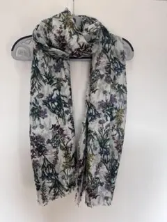【新品未使用☆】カシミヤストール☆花柄ストール・ショール