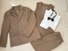 150cm＊卒業式＊入学式＊スーツ＊タキシード＊フォーマル＊ベスト＊ブラウン