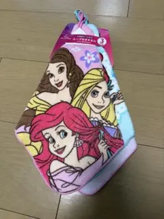 ループ付タオル プリンセス　アリエル ベル ラプンツェル