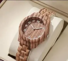 ナチュラルウッドデザイン時計