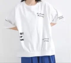アイリー IRIEY ロゴ Tシャツ 半袖 プルオーバー