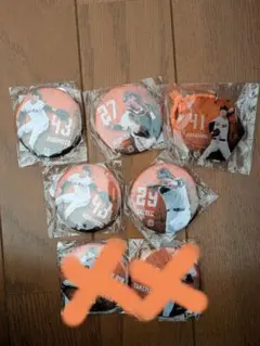 読売ジャイアンツ 選手缶バッジ・キーホルダー