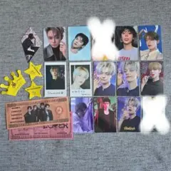 匿名配送 TXT ヨンジュン トレカ 13枚セット 王冠1枚 星2枚 ドル札