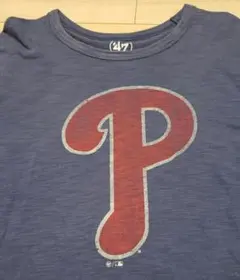 【希少XL】'47ブランド MLB フィラデルフィアフィリーズ Tシャツ ブルーのサムネイル