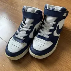 NIKE キッズ スニーカー ハイカット ネイビー ホワイト　12㎝