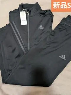 新品　Sサイズ アディダス メンズ ジャージ上下 ブラック