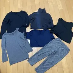 ユニクロ HEATTECH アンダーシャツセット 130