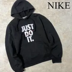 ★未使用★ NIKE ナイキ JUST DO IT. スウェットパーカー 黒 S
