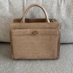 DIANA クロコ型押し ハンドバッグ ショルダーバッグ 雑誌掲載