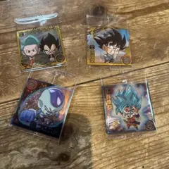 ドラゴンボール超戦士シールウエハース超N、R4枚