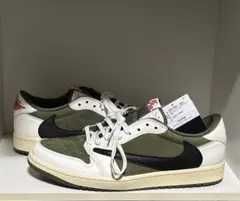 travis aj1 low リバースオリーブ