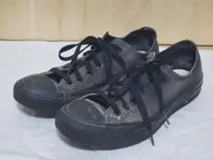 CONVERSE　ALL STAR　黒　 ローカット　キャンバス　24.5cm