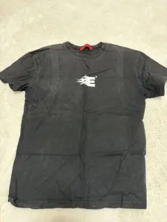 ESC STUDIO ブラック Tシャツ フレイムロゴ