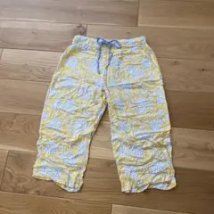 ユニクロ　リラコ　花柄　フラワープリント　Mサイズ