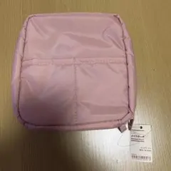無印良品 ナイロンメイクポーチ ピンクベージュ 新品未使用