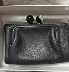 がま口 二つ折り財布 ear PAPILLONNER ブラックのサムネイル
