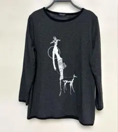 RUPUA 裏ボアあったかチュニック　M〜L