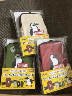 CHUMS アサヒ　アームバンド付きケース