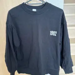 LOWRYS FARM ブラック トレーナー