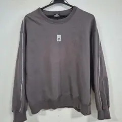 DESCENTE ブラウン 長袖トレーナー