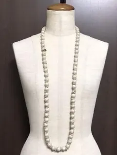 美品☆定価2,3万 CHAMOREL シャモレル ロングネックレス/シルバー系