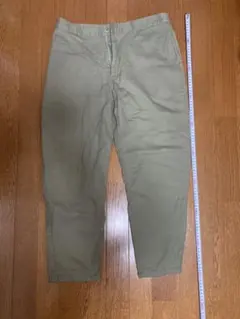 URBAN RESEARCH！カーキ色ワイドテーパード・サイズ38 M綿100%