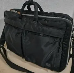 美品【PORTER】タンカーブリーフケース 3way ブラック ナイロン
