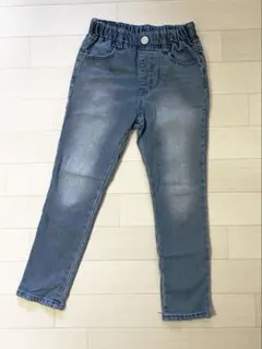 BREEZE デニムパンツ 120cm ストレッチ ウエストゴム 美品のサムネイル