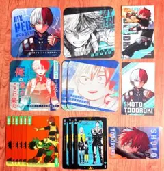 僕のヒーローアカデミア 轟焦凍 カラオケの鉄人 コラボカード3種セット