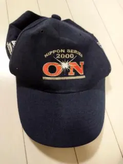 長嶋巨人 王ダイエー ON対決 日本シリーズ キャップ 帽子 サイン刺繍