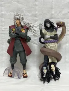 一番くじ NARUTO ナルト 伝説の三忍 自来也 大蛇丸　開封品