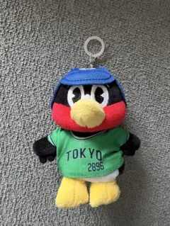 ヤクルトスワローズ つば九郎 傘マスコット チャーム 応援傘