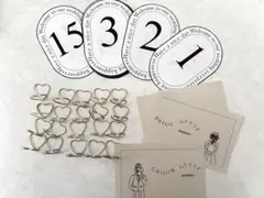 ウェディングテーブルナンバー＆受付アイテム⸜ ✿ ⸝