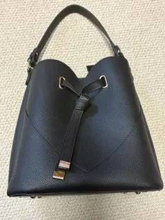 【VIS】ハートカットバッグ スモール ブラック