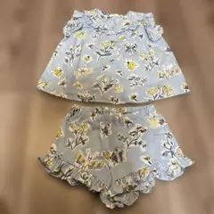 お値引き☆美品☆Il Gufo ラッフルトリムブラウス 10歳138センチ 