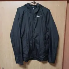 Nike フード付きナイロンジャケット ブラック