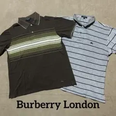 Burberry London メンズ　ポロシャツ　L セット　まとめ