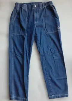 LOGOSDAYS ダークブルー ジーンズ