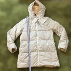 新品Ｌサイズ　フィラゴルフレディース撥水加工フード付き高級ダウンジャケット