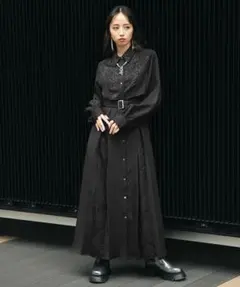 S様専用【HARE】新品未使用 アシメフリルシシュウワンピース - メルカリ
