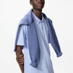 UNIQLO ユニクロ　エアリズムコットンカノコポロシャツ