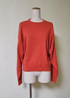 ユニクロ　スムースコットンクルーネック 　　　　　セーター