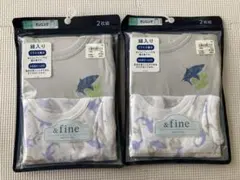 120サイズ　ランニング　タンクトップ　肌着　インナー　男の子　4枚　Ｓ