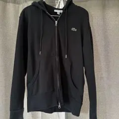 LACOSTE ラコステ ジップアップパーカー ブラック