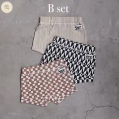 semon apart ment インナーショーツ ブルマ 3枚セット　90